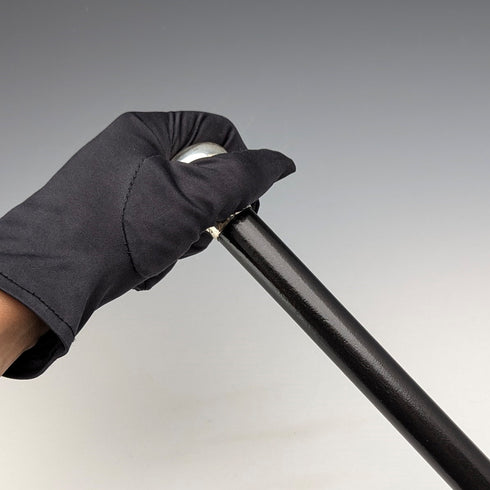 1926 年英國復古男士純銀圓柄手杖 90 厘米