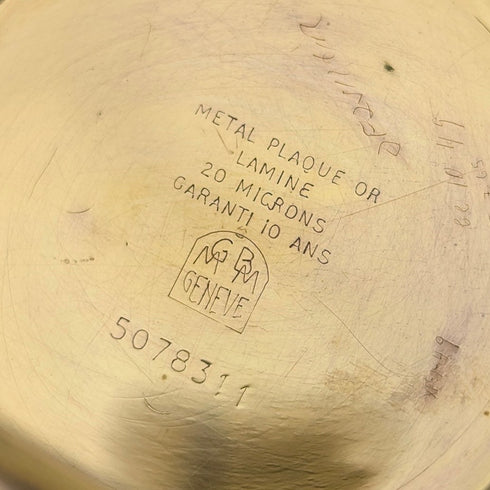 Circa 1931 Vintage Longines Pocket Watch Thin Gold-Plated Case Cal18.69Z In Good Working Condition