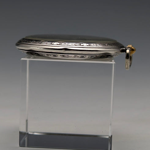 約 1925 年復古浪琴懷錶薄 Niero 錶殼 Cal18.79N 工作狀況良好