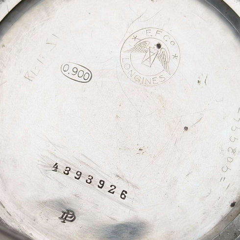 約 1925 年復古浪琴懷錶薄 Niero 錶殼 Cal18.79N 工作狀況良好