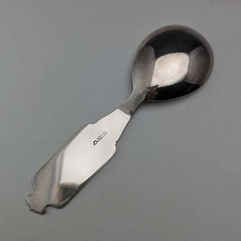 北欧ヴィンテージ シルバープレート製 ティーキャディースプーン David Andersen 箱入り