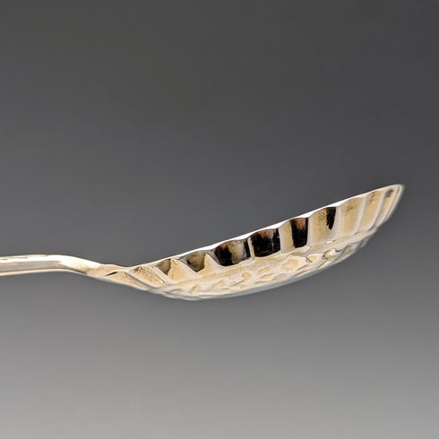 1916年 英国アンティーク シルバープレート製 サービングスプーンペア