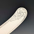 1836 British antique pure silver fish cutlery, 3 pairs, total weight 319g, Charles Needham