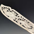 Circa 1860 British Antique Pure Silver Handle Fish Cutlery 6 Pair Aaron Hadfield