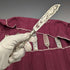 1840 British Antique Pure Silver Handle Fish Cutlery, 4 Pairs, William Sansom
