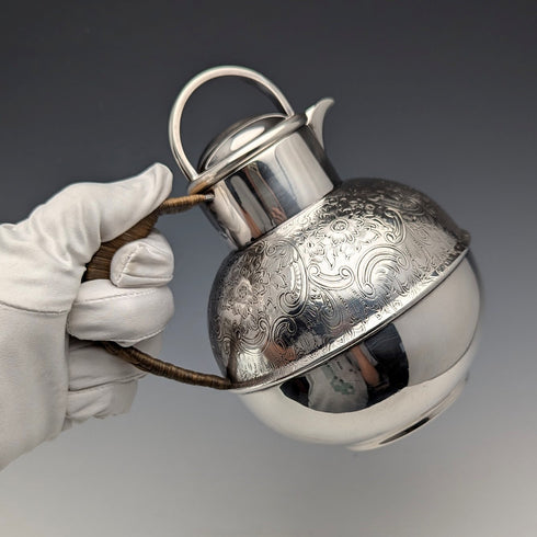 英国ヴィンテージ シルバープレート製 1.5パイントジャージージャグ