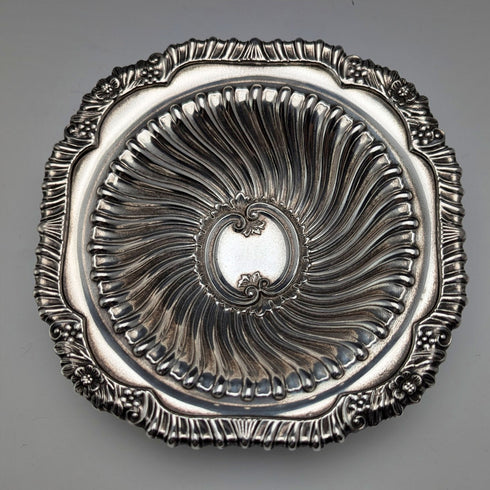 英國復古鍍銀碗盤 6 件套