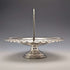 Circa 1900 British antique silver plate basket with movable handle Roberts & Belk
