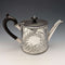 Circa 1890 British antique silver plate teapot Joseph Ridge