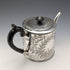 Circa 1890 British antique silver plate teapot Joseph Ridge