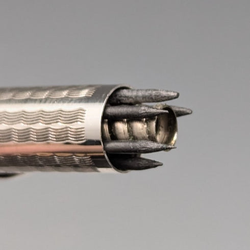 1965 英國 Yard O' 紅色純銀自動鉛筆(附盒子)