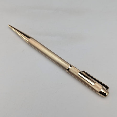 British Vintage Yard O' Red Rolled Gold Propelled Pencil in Case