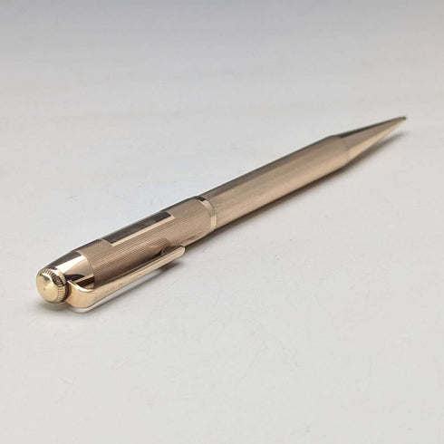 British Vintage Yard O' Red Rolled Gold Propelled Pencil in Case
