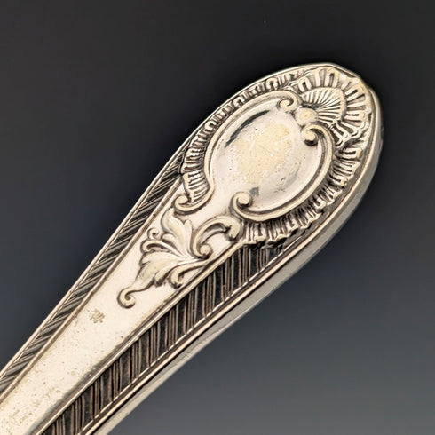 19世紀後半 英国アンティーク シルバープレート カトラリー6ペアセット Barker Brothers