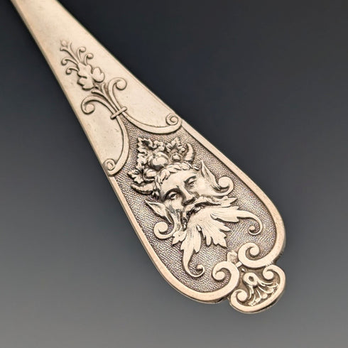 德國古董歐陸銀湯匙10+1組共205g