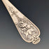 German antique continental silver spoon set of 10 + 1, total weight 205g