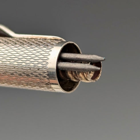 1954 英國 Yard O' 紅色純銀自動鉛筆帶筆芯和筆盒