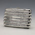 1905 British antique sterling silver cigarette case 60g Samuel M Levi