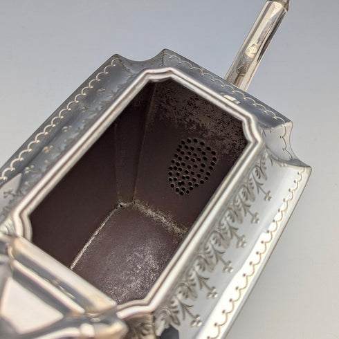 英國古董鍍銀茶具,約1894年,三件套,Atkin Brothers出品