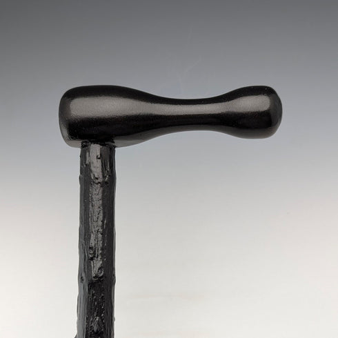 英國復古男士 L 形手柄 Bramble 軸手杖 91 厘米