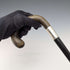 1918 年英國古董男士純銀裝飾牛角手柄手杖 82 厘米