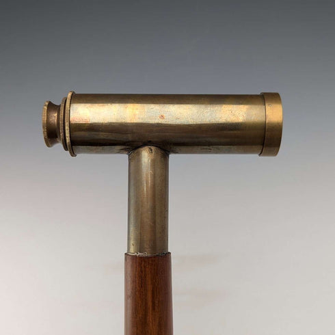 英國復古男士望遠鏡手柄手杖 85 公分 T.BRIGG&SONS