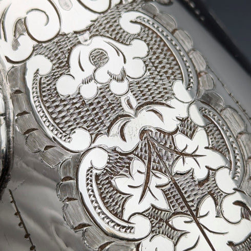 約 1870 年英國古董鍍銀咖啡壺 Philip Ashberry