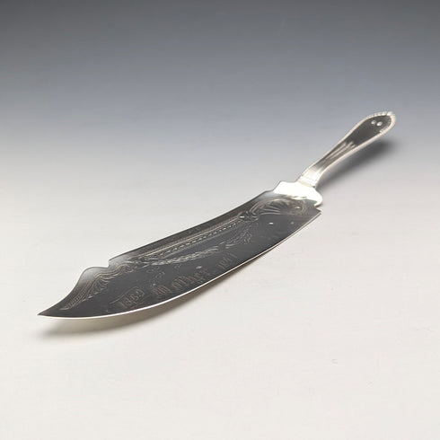 1890年頃 米国アンティーク 純銀製 ケーキサーバ 88g Gorham