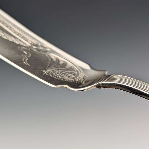 1890年頃 米国アンティーク 純銀製 ケーキサーバ 88g Gorham