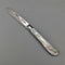 1905 British antique white mother-of-pearl handle, pure silver blade penknife, Lee&Wigful