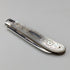 1905 British antique white mother-of-pearl handle, pure silver blade penknife, Lee&Wigful