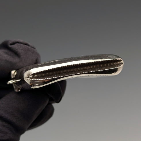 1907 年英國古董純銀 Vesta 盒 31 克火柴盒 Jones&Crompton