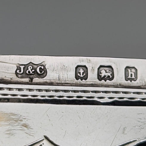 1907 年英國古董純銀 Vesta 盒 31 克火柴盒 Jones&Crompton