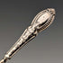 1908 British antique sterling silver tea spoon set of 6 in case by William Devenport