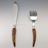 Circa 1900 British Antique Antler Handle Fish Server Set Elizabeth Jane Fairbairns