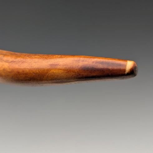 約 1900 年英國古董鹿角手柄魚餐具組 Elizabeth Jane Fairbairns