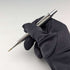 1962 British Yard O' Red Sterling Silver Push-Pull Pencil in Case