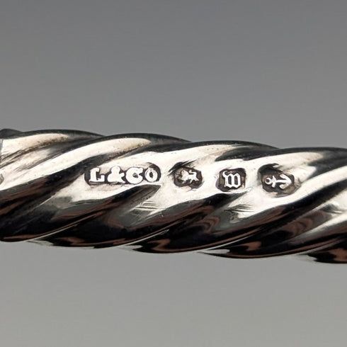 1886年 英国アンティーク 純銀製 推進式シャープペンシル Lucas&Co