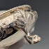 Set of 6 late 19th century British antique silver plate salt dishes