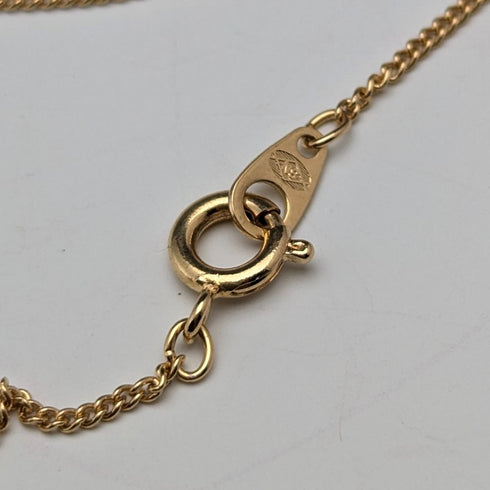 1909 年英國古董 9 克拉黃金和珍珠吊墜胸針