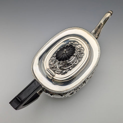 1906 年英國古董純銀茶壺 458 克約翰羅斯