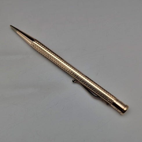 英国ヴィンテージ ヤード・オ・レッド ロールドゴールド 推進式ペンシル ケース入