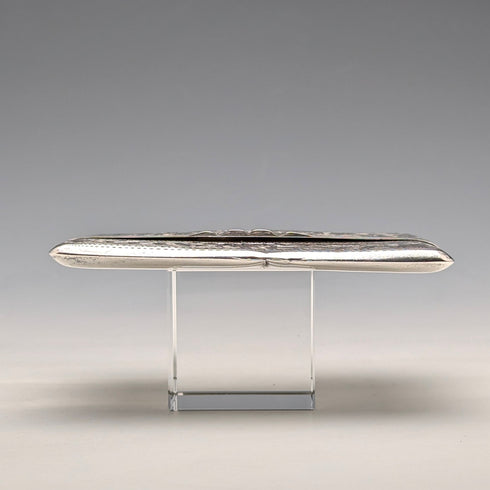 1905年 英国アンティーク 純銀製 カードケース 浮彫装飾 72g Henry Williamson Ltd