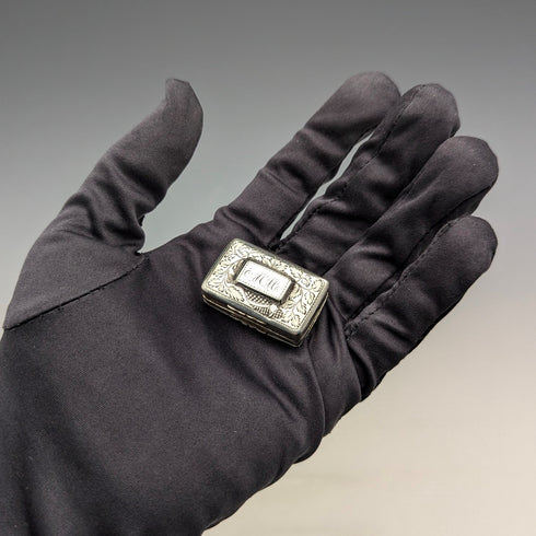 1822 年英國古董純銀油醋汁 Thomas & William Simpson