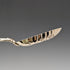 Pair of antique British silver plate berry spoons, circa 1875