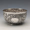 1892 British antique sterling silver relief bowl, 113g, Hayes Brothers