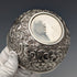 1892 British antique sterling silver relief bowl, 113g, Hayes Brothers