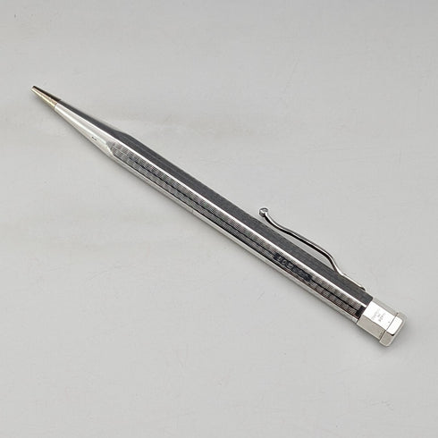 1960年 英国 ヤード・オ・レッド 純銀製 推進式ペンシル ヘキサゴンタイプ