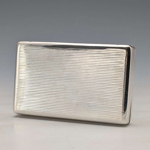 1835 Austrian 812 Silver Embossed Snuff Box 103g