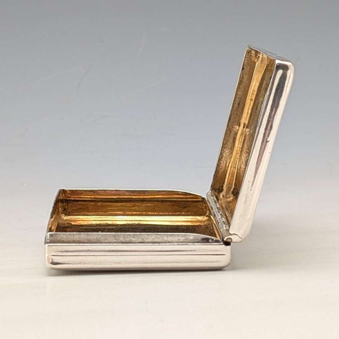 1835 Austrian 812 Silver Embossed Snuff Box 103g